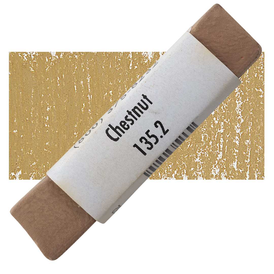 Open in modal - Great American Handmade Pastel - Chestnut 2, 135.2 pastel and swatch
