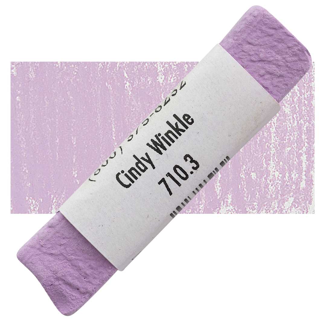 Open in modal - Great American Handmade Pastel - Cindy Winkle 3, 710.3 pastel and swatch