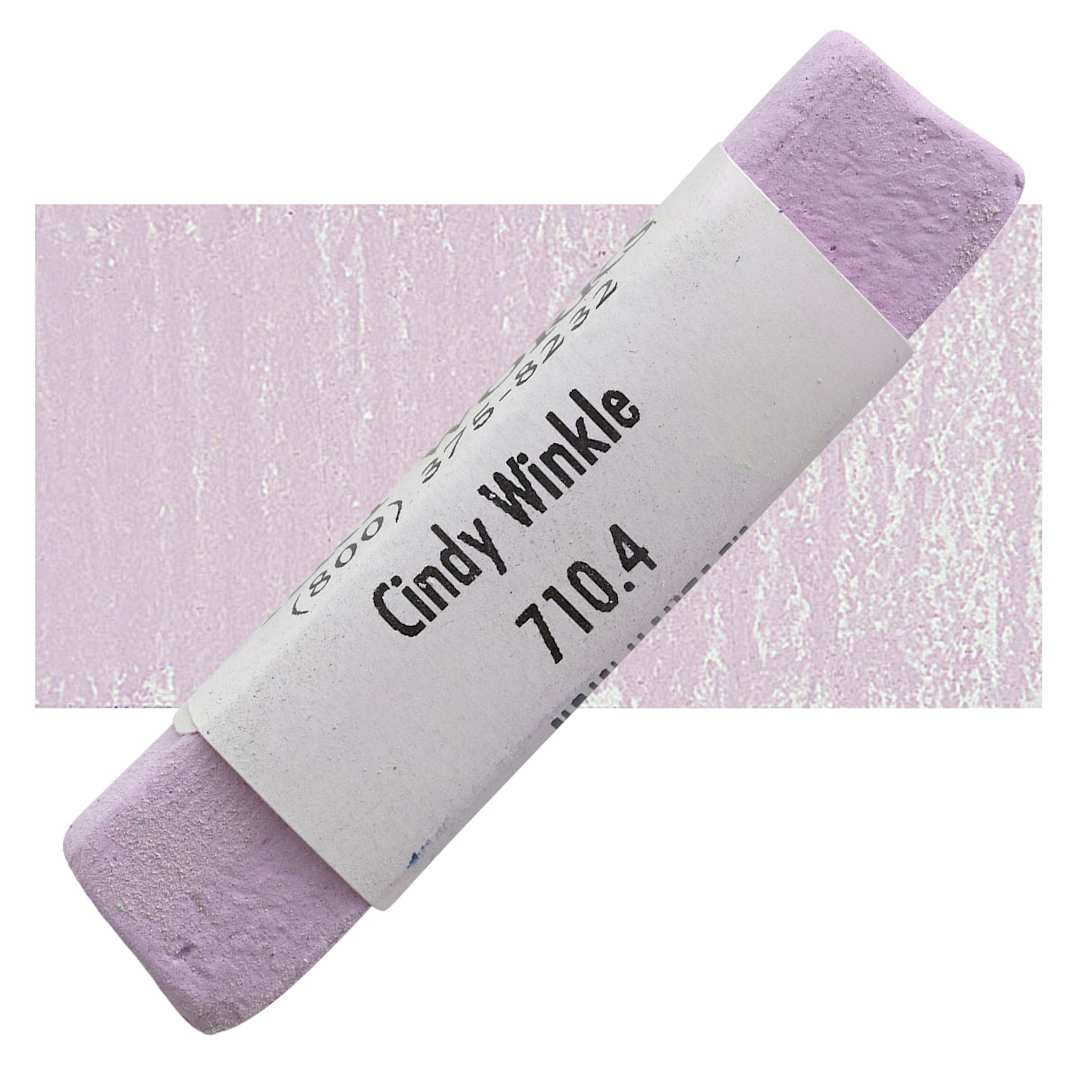 Open in modal - Great American Handmade Pastel - Cindy Winkle 4, 710.4 pastel and swatch