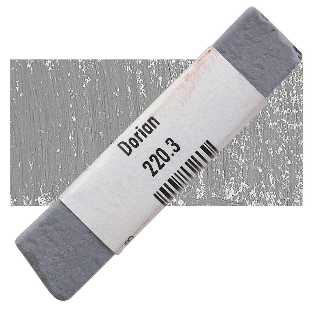 Open in modal - Great American Handmade Pastel - Dorian 3, 220.3 pastel and swatch