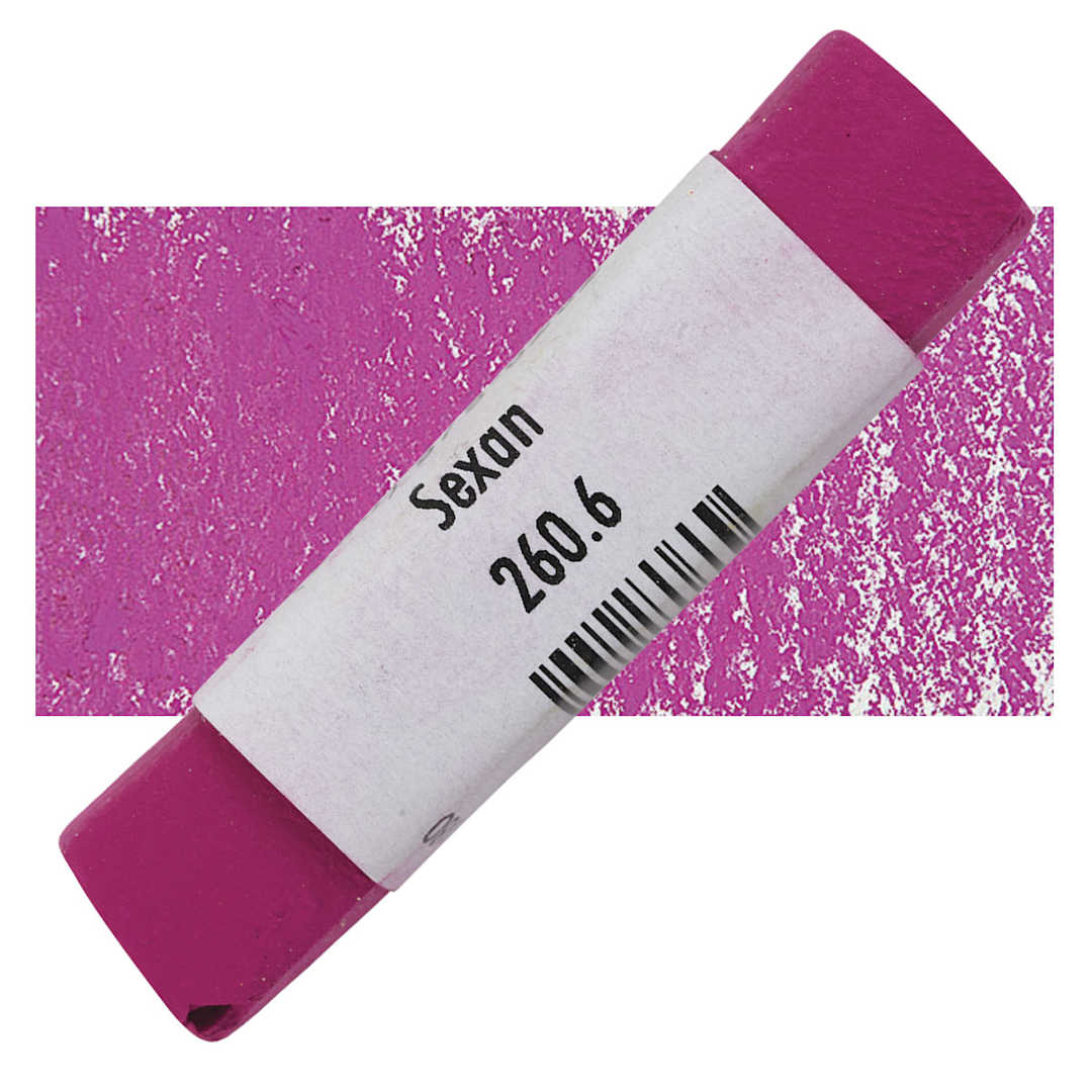 Open in modal - Great American Handmade Pastel - Sexan 6, 260.6 pastel and swatch