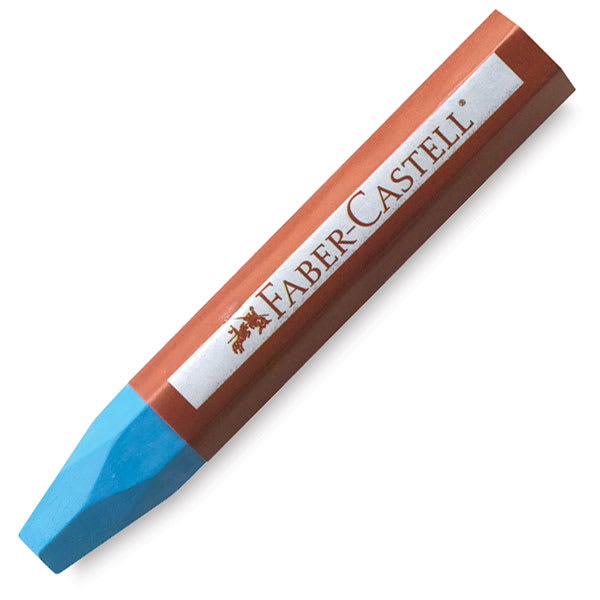Open in modal - Faber-Castell Grip Oil Pastel Sets - closeup of single pastel showing triangular shape