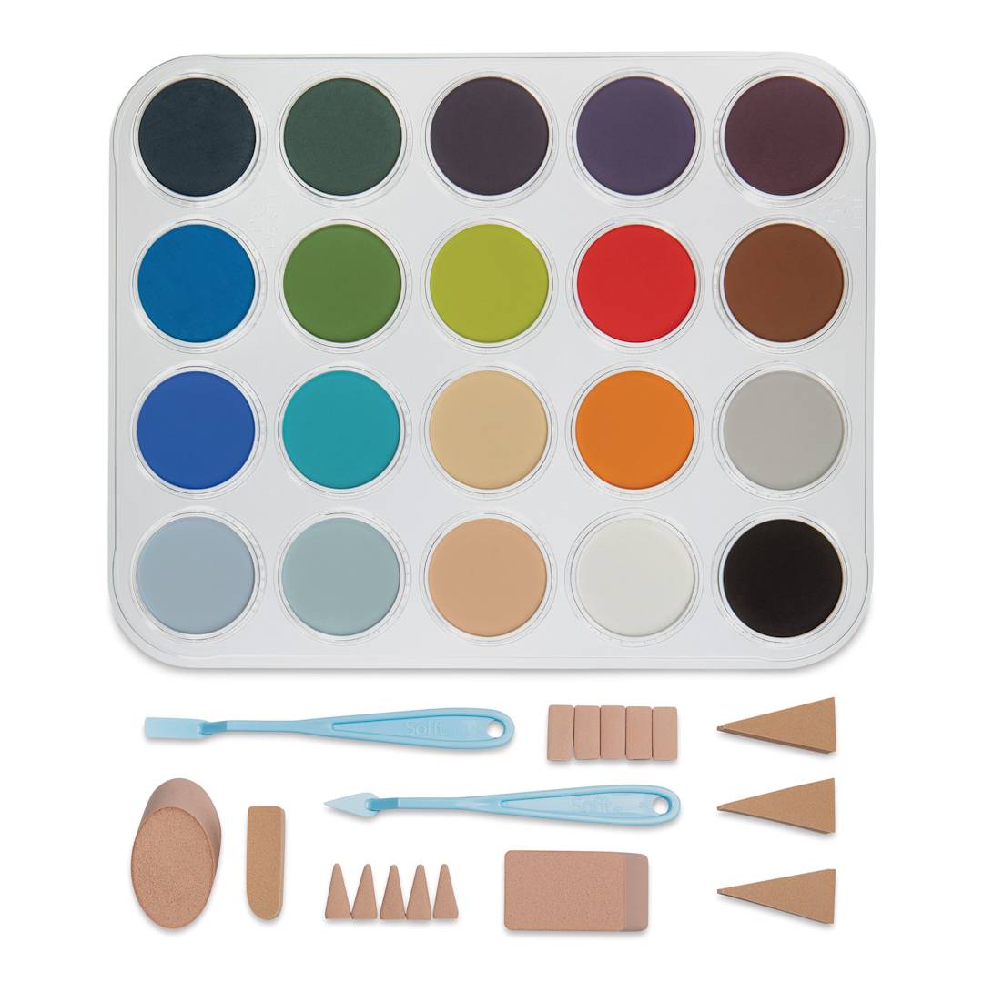 Open in modal - PanPastel Artists' Painting Pastels Set - Les Darlow Sky, Land, & Sea, Set of 20