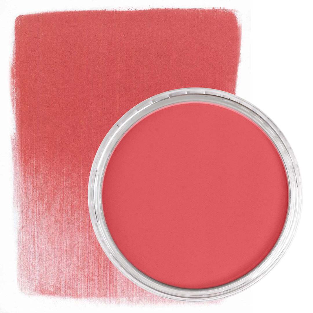 Open in modal - PanPastel Artist Painting Pastel - Crimson Medium, 350.6, swatch and pan