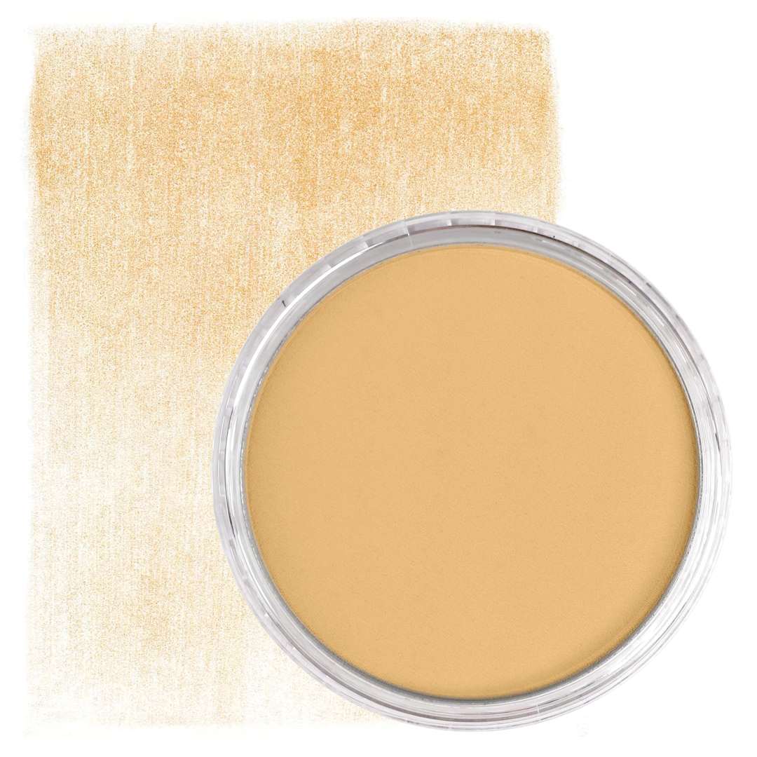 Open in modal - PanPastel Artists’ Painting Pastel - Metallic Rich Gold, 911.5, pan and swatch