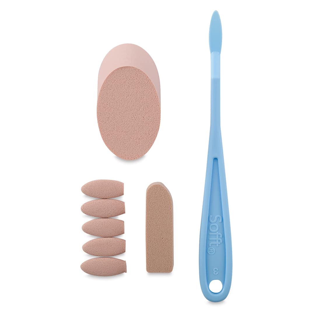 Open in modal - PanPastels Sofft Knives and Covers - Starter Set, Set of 7, contents