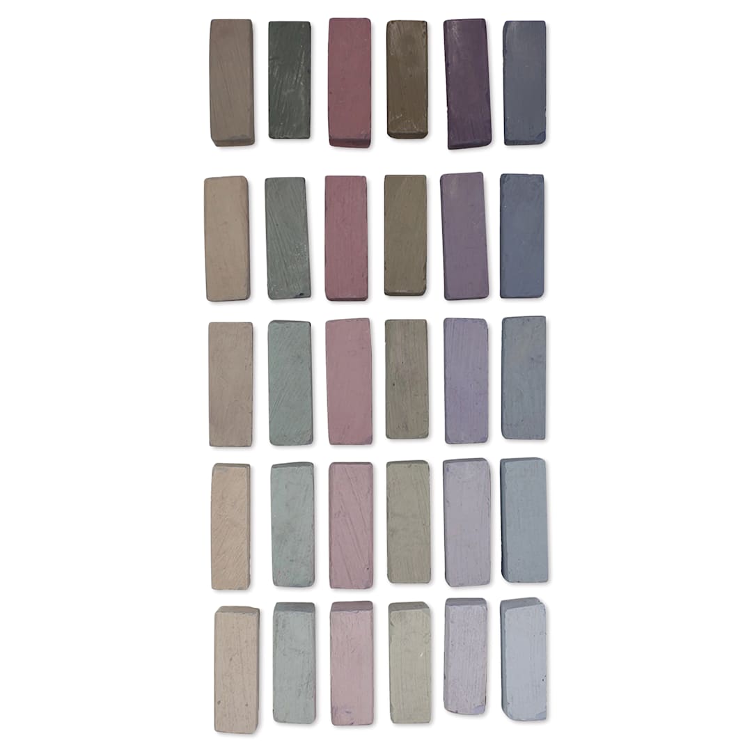 Open in modal - Terry Ludwig Pastels - Set of 30, Maggie Price's Essential Grays