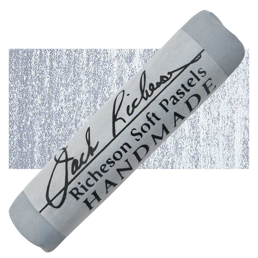 Open in modal - Richeson Handmade Soft Pastel - Gray 166 pastel and swatch