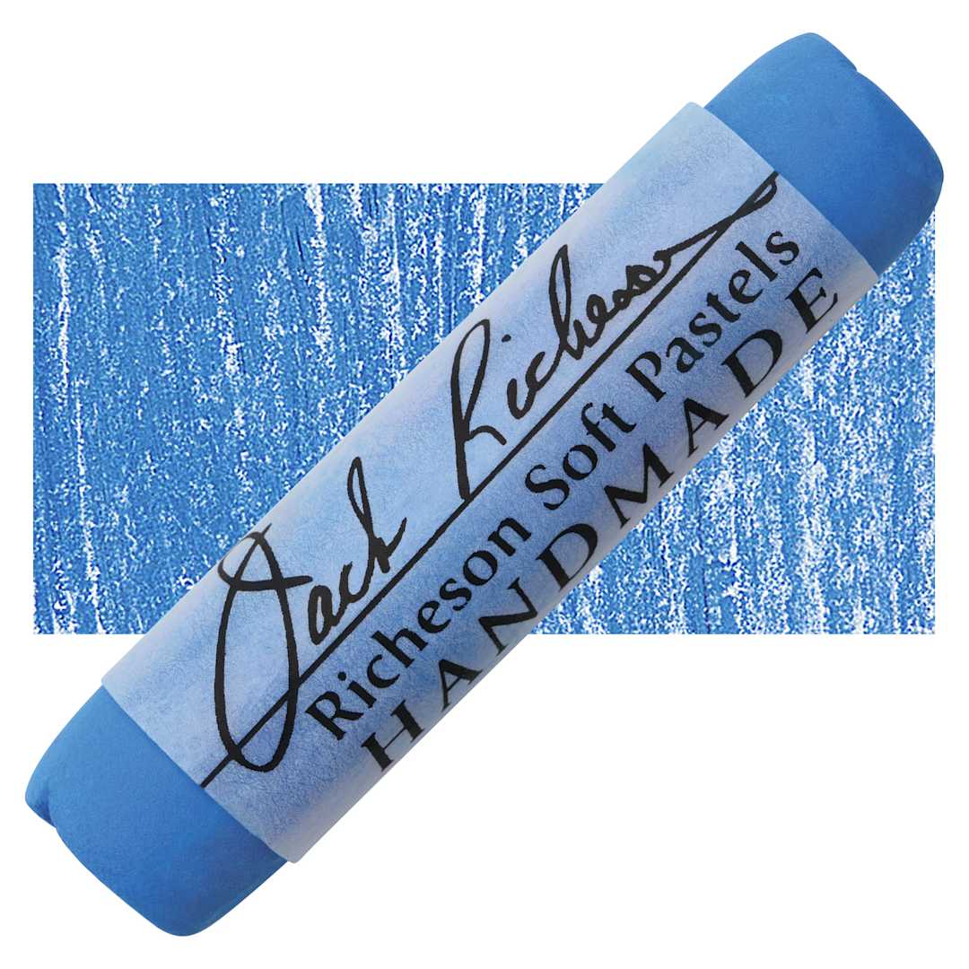Open in modal - Richeson Handmade Soft Pastel - Blue 58 pastel and swatch