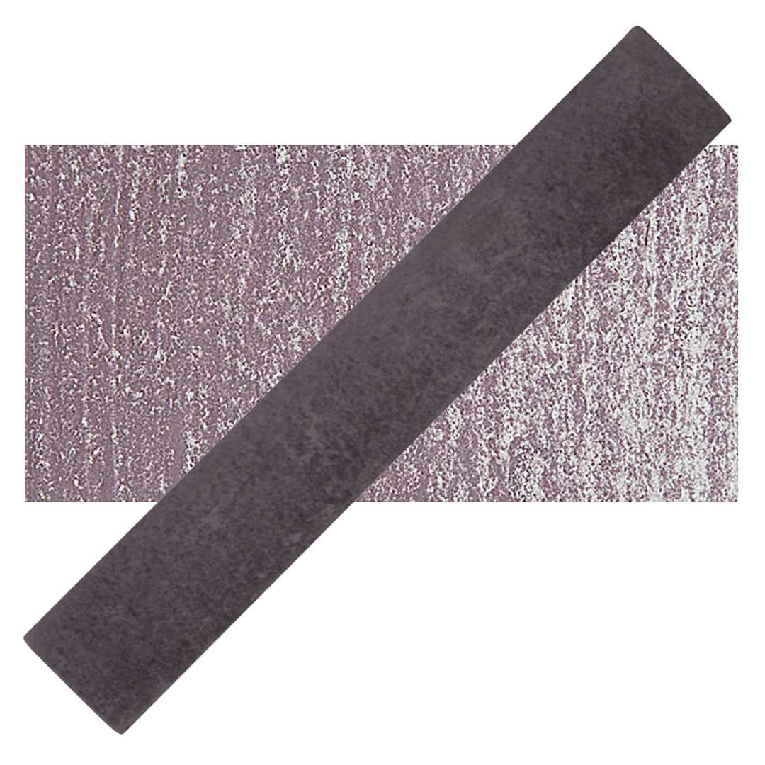 Open in modal - Holbein Artists' Soft Pastel - Old Gray Rose 2 pastel and swatch