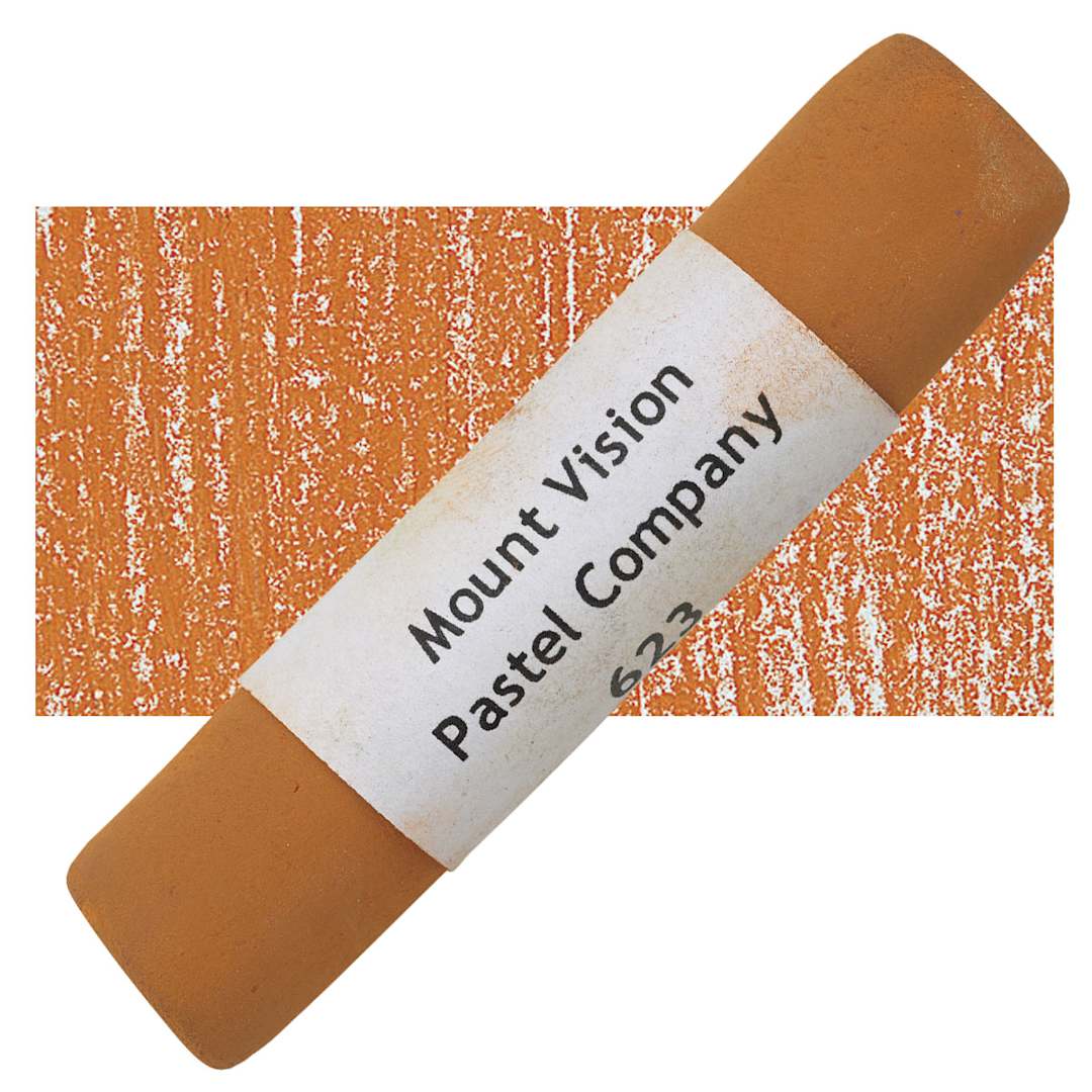 Open in modal - Mount Vision Handmade Pastel - Autumn Gold 623 pastel and swatch