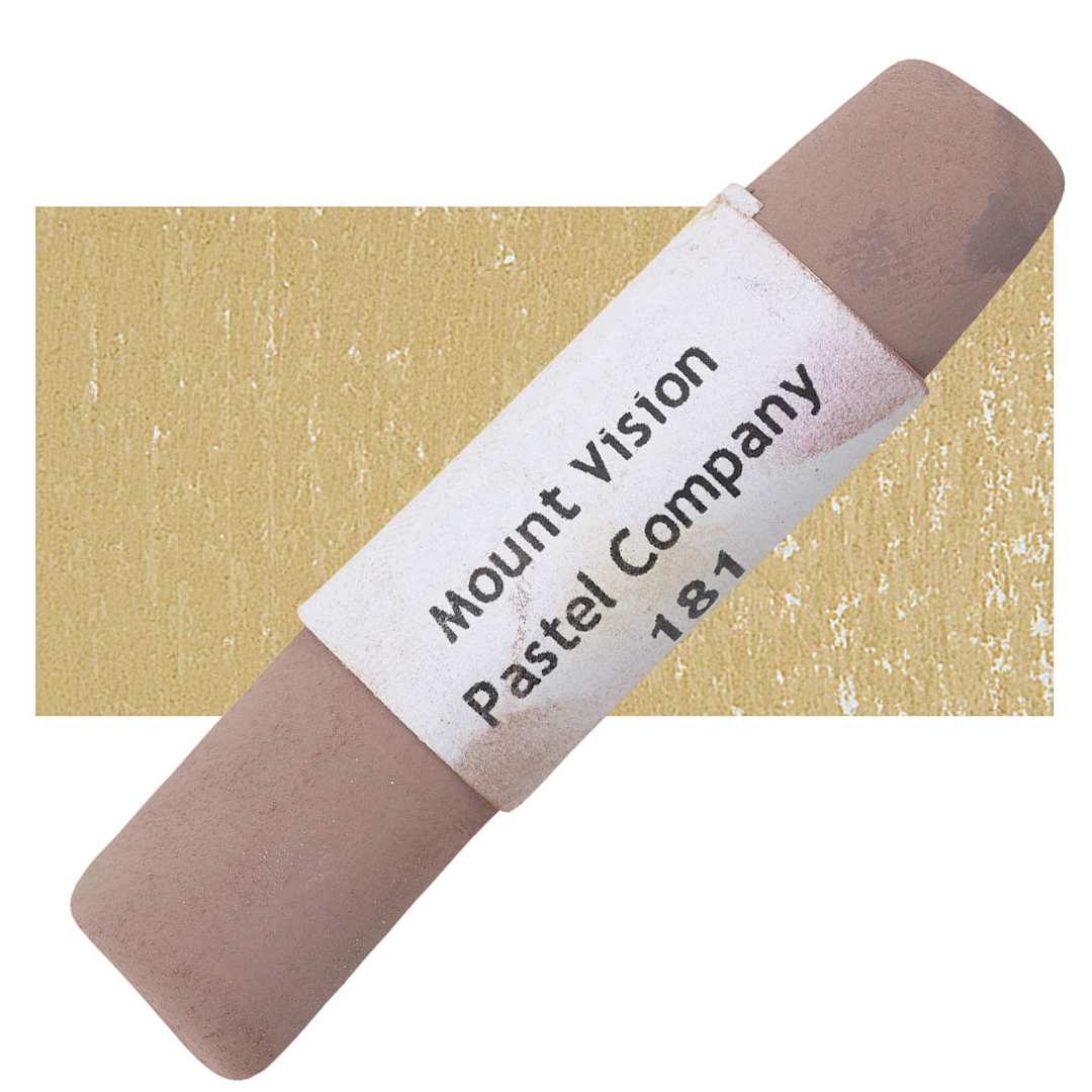 Open in modal - Mount Vision Handmade Pastel - Brown Ochre 181 pastel and swatch