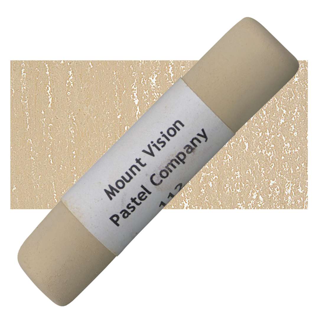 Open in modal - Mount Vision Handmade Pastel - Burnt Umber 112 pastel and swatch