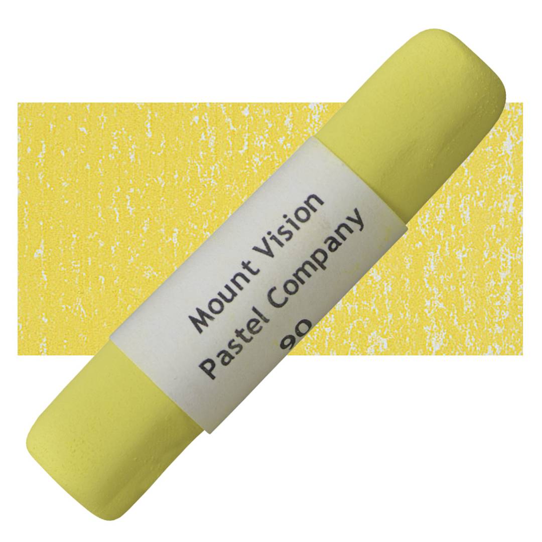 Open in modal - Mount Vision Handmade Pastel - Butter Yellow 90 pastel and swatch
