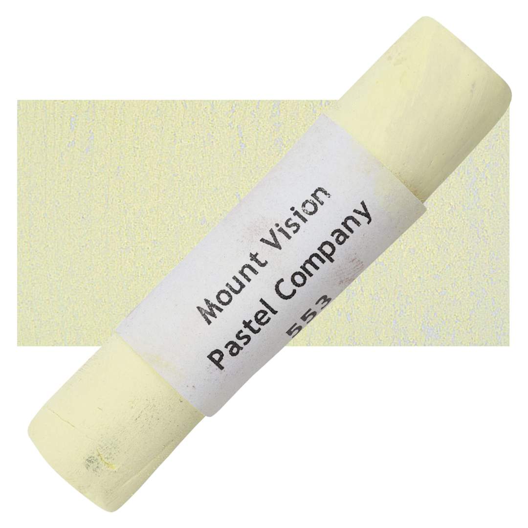 Open in modal - Mount Vision Handmade Pastel - Pale Yellow 553 pastel and swatch