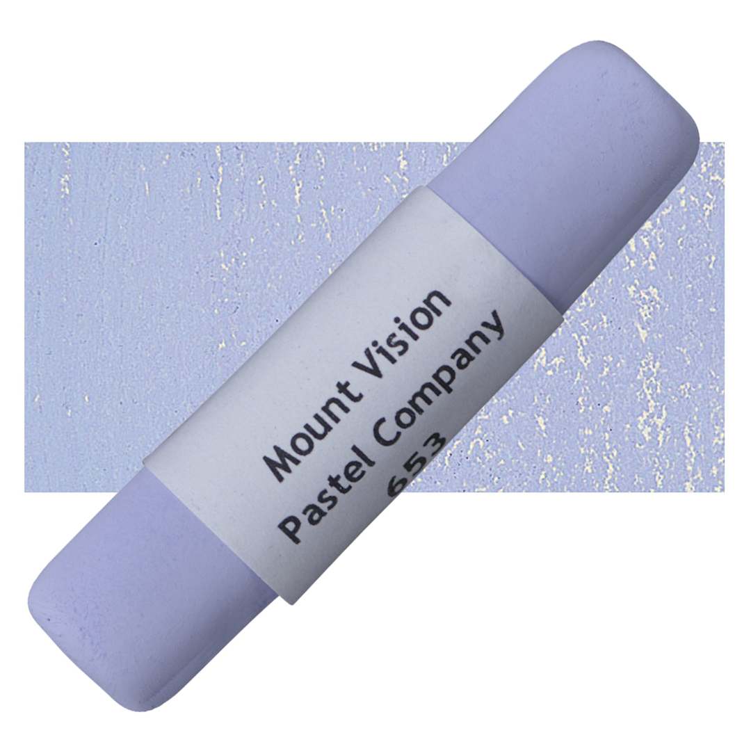 Open in modal - Mount Vision Handmade Pastel - Rich Violet 653 pastel and swatch