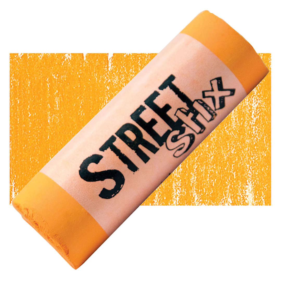 Open in modal - Richeson Street Stix Pavement Pastel - Yellow 108 pastel and swatch