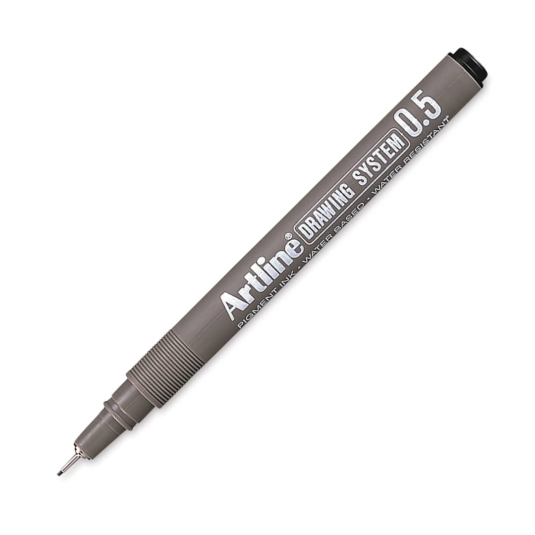 Open in modal - Artline Drawing Pen - 0.5 mm Tip, Black