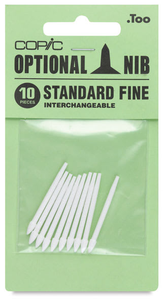Open in modal - Copic Classic Replacement Nibs, Set of 10 - Standard Fine 