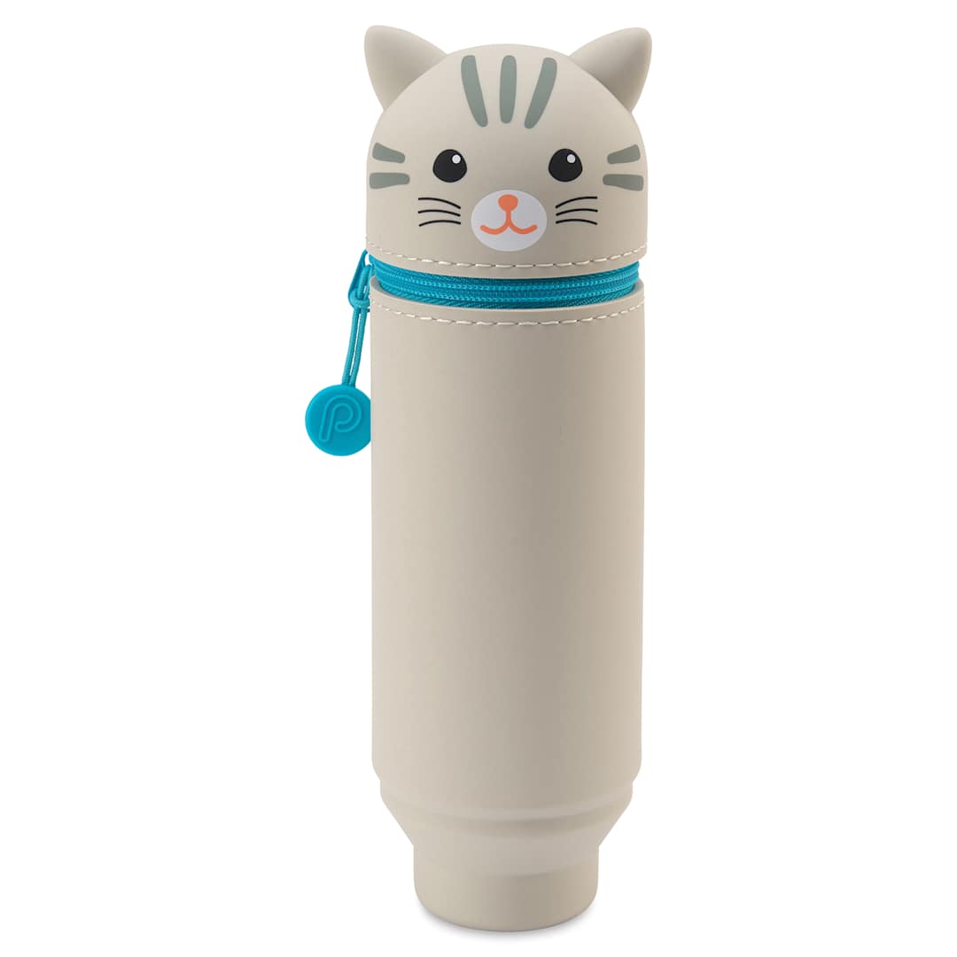 Open in modal - PuniLabo Stand Up Pen Case - American Short Hair Cat