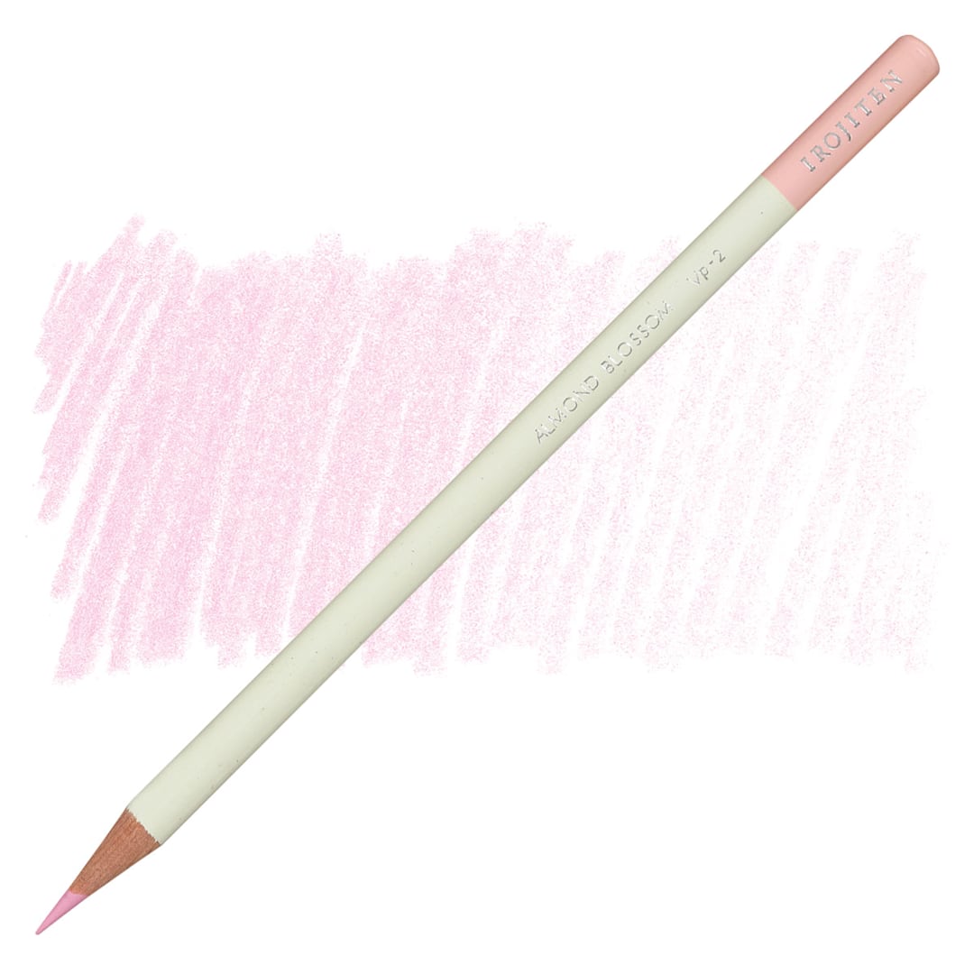 Open in modal - Irojiten Color Pencil - Almond Blossom pencil and swatch