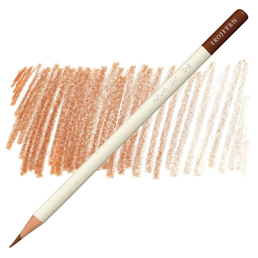 Open in modal - Irojiten Color Pencil - Autumn Leaf pencil and swatch