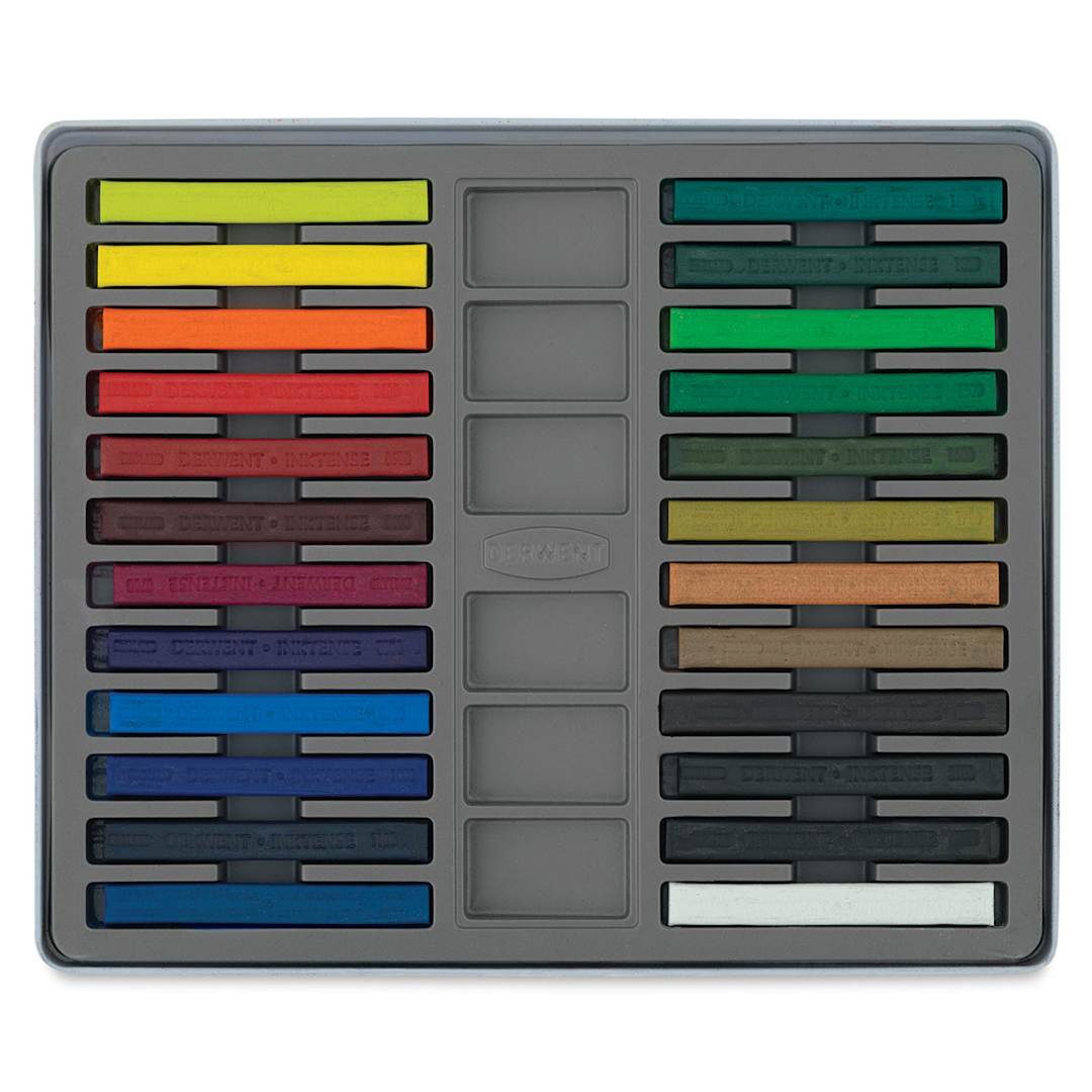 Open in modal - Derwent Inktense Blocks, Set of 24  (set contents)