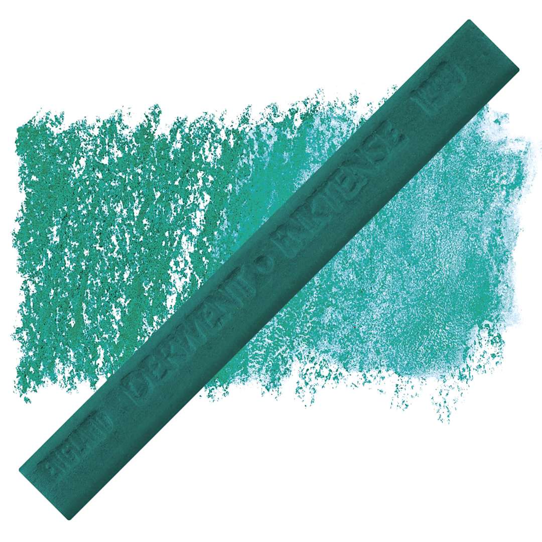 Open in modal - Derwent Inktense Block - Teal Green block and swatch