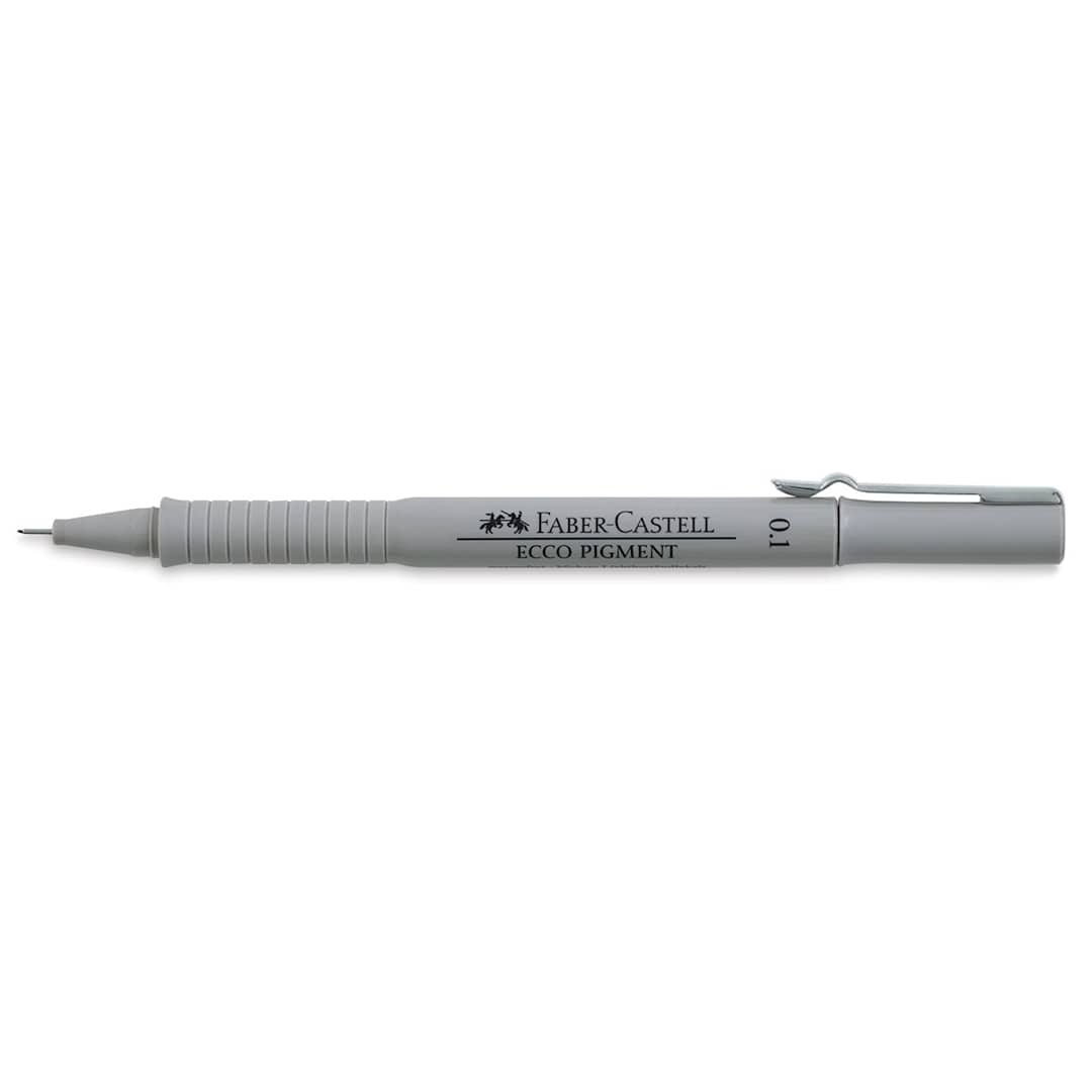 Open in modal - Faber-Castell Ecco Pigment Pens - Single horizontal pen shown open 