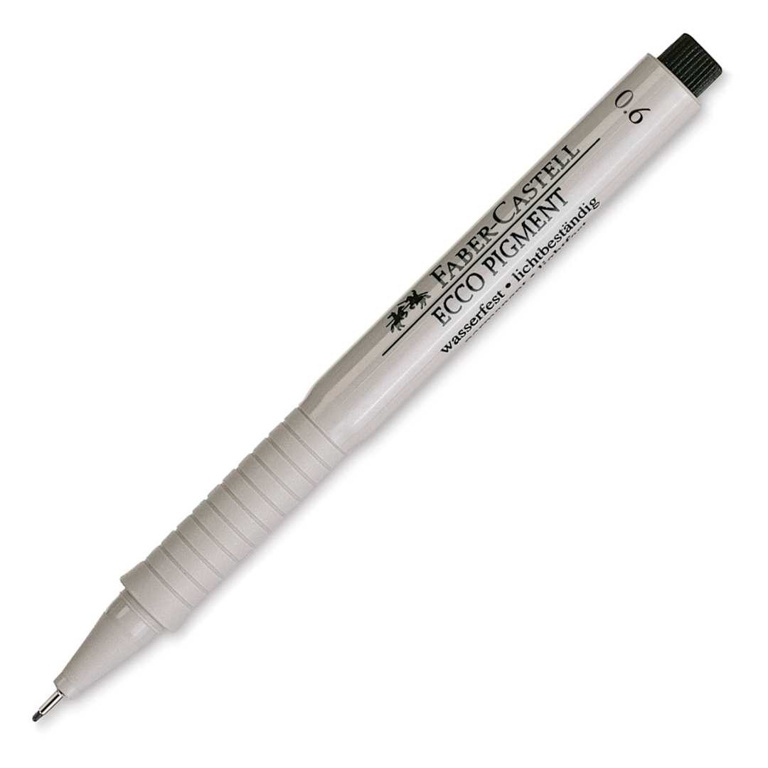 Open in modal - Faber-Castell Ecco Pigment Pen - Black, 0.6 mm