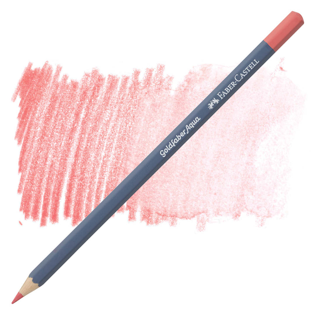 Open in modal - Faber Castell Goldfaber Aqua Watercolor Pencil - Medium Flesh 131 pencil and swatch