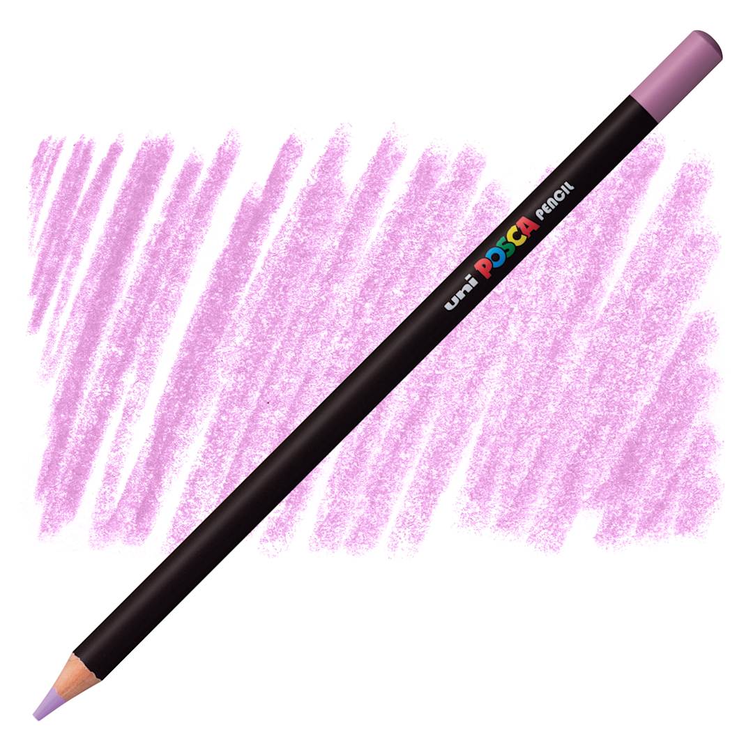 Open in modal - Posca Colored Pencil - Lavender pencil and swatch