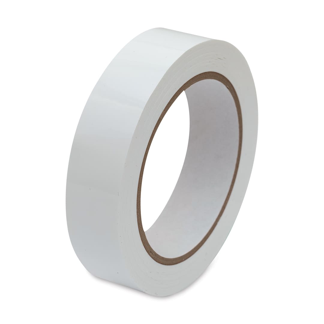 Open in modal - Framer's Tape II - Angled view of 1" White roll