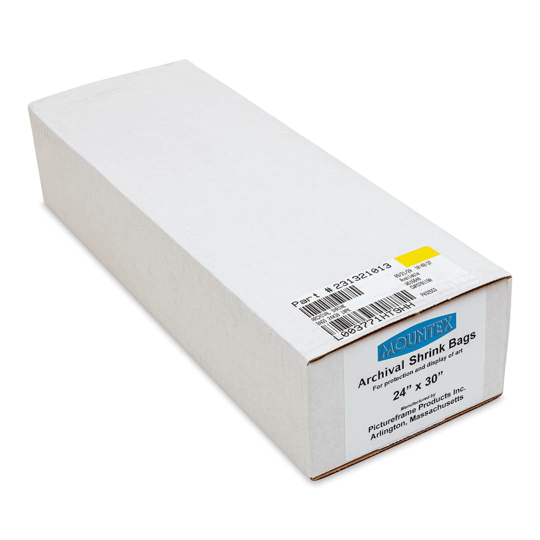 Open in modal - Mountex Shrink Wrap Bags - 24" x 30", Archival, Pkg of 10