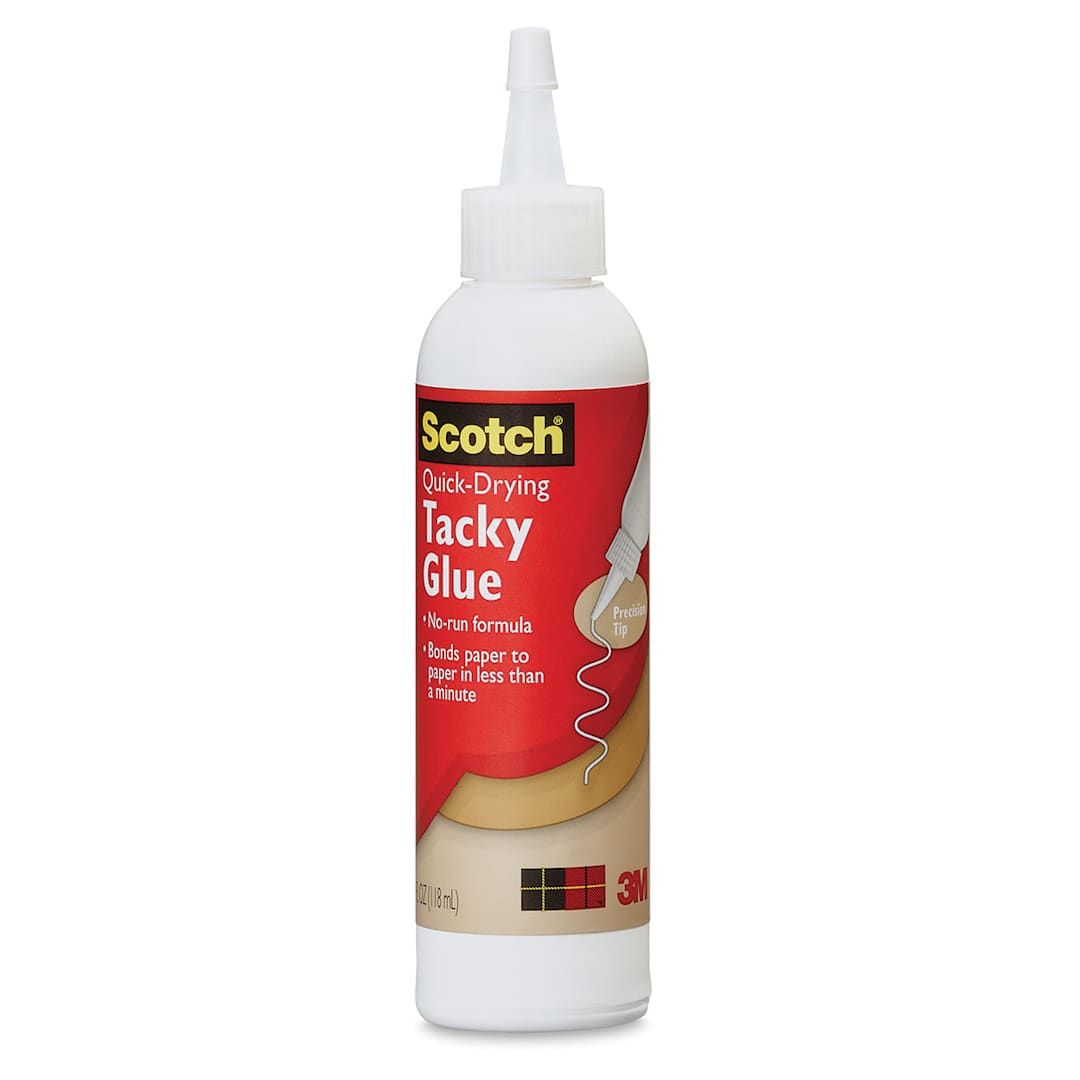 Open in modal - Scotch Quick-Drying Tacky Glue - Front view of bottle
