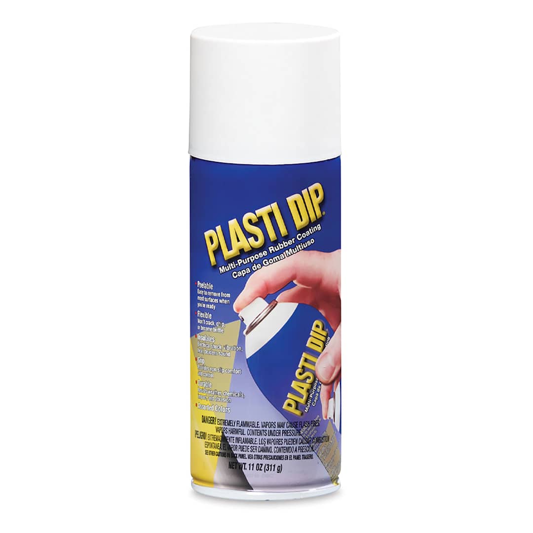 Open in modal - Plasti Dip Original - Front of 11 oz White Can
