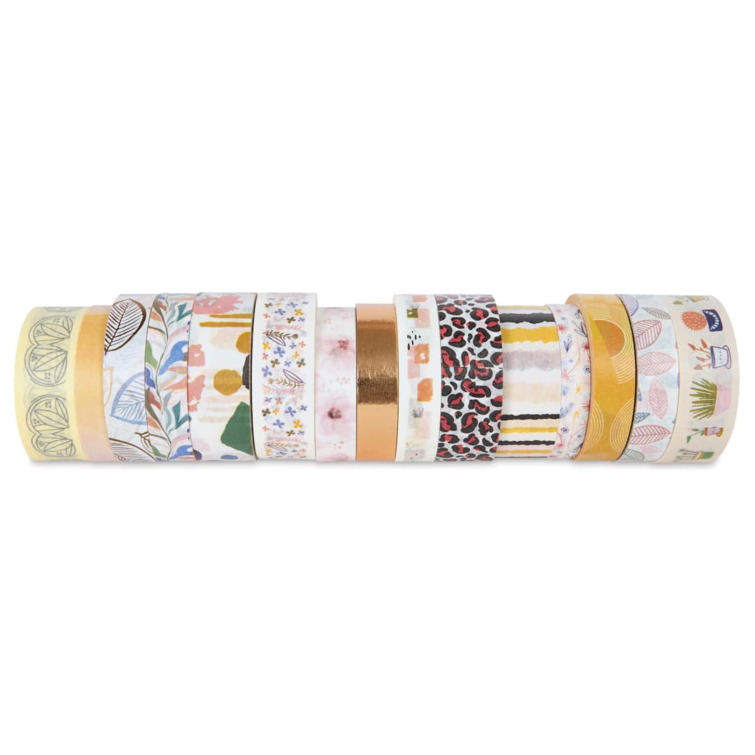 Open in modal - Scotch Washi Tape - Whimsical Colors, Set of 15