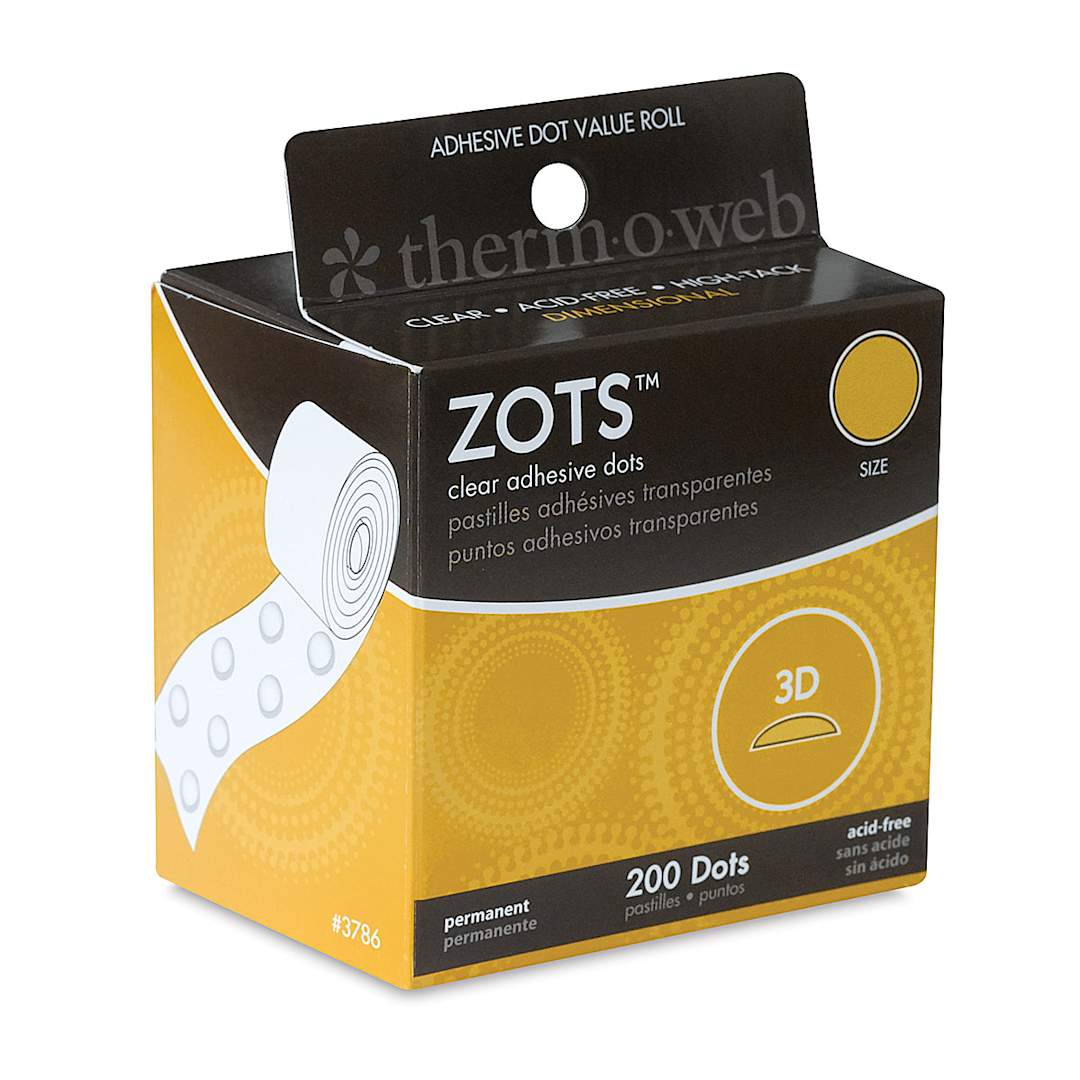 Open in modal - 3D ZOTS - Angled view of Package of 200