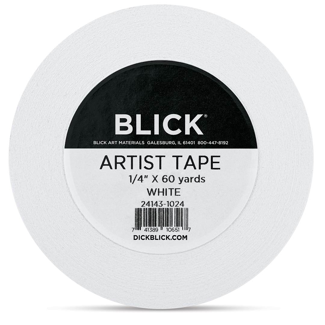 Open in modal - Blick Artist Tape - White, 1/4" x 60 yds