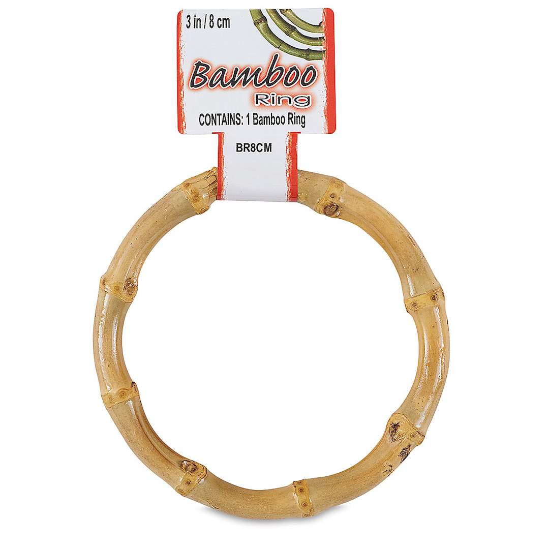 Open in modal - Pepperell Natural Bamboo Ring - 3"