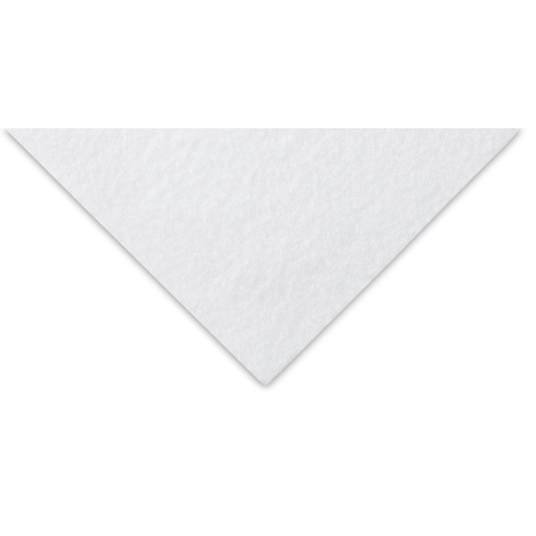 Open in modal - Peel & Stick Felt - Corner of White 9" x 12" Felt Sheet