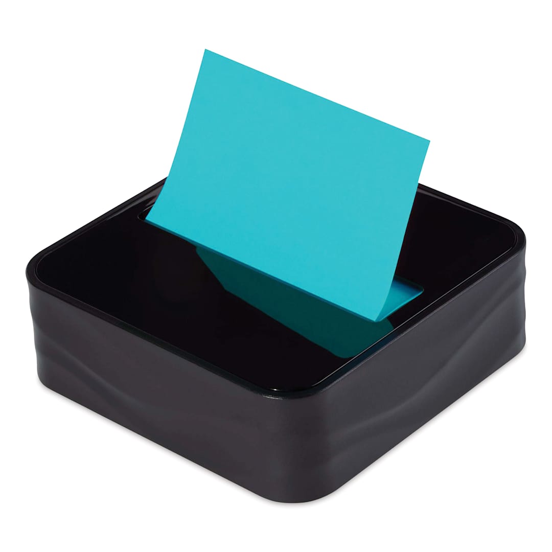 Open in modal - Post-it Black Wave Top Pop-up Notes Dispenser