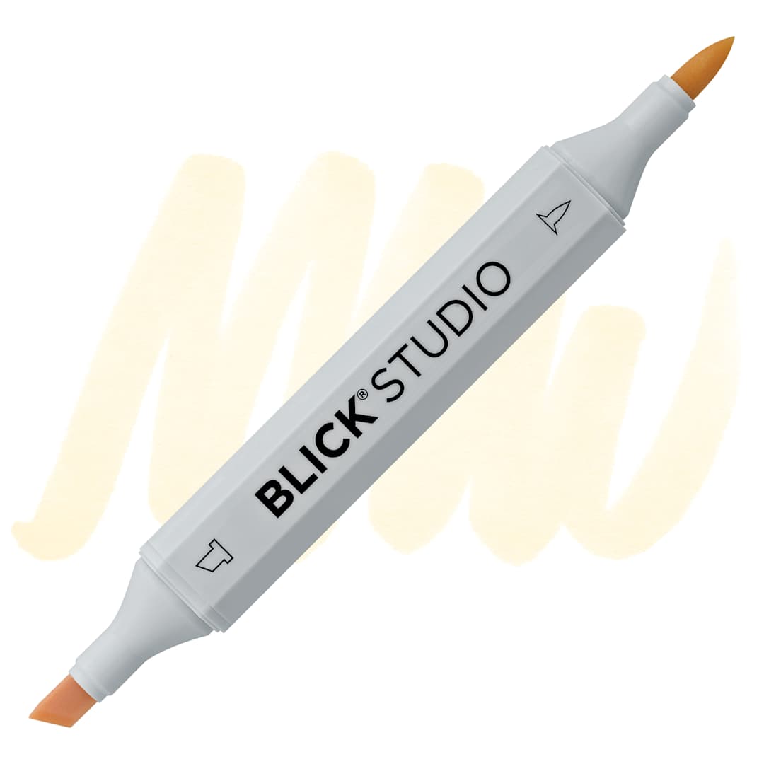 Open in modal - Blick Studio Brush Marker - Beach marker and swatch