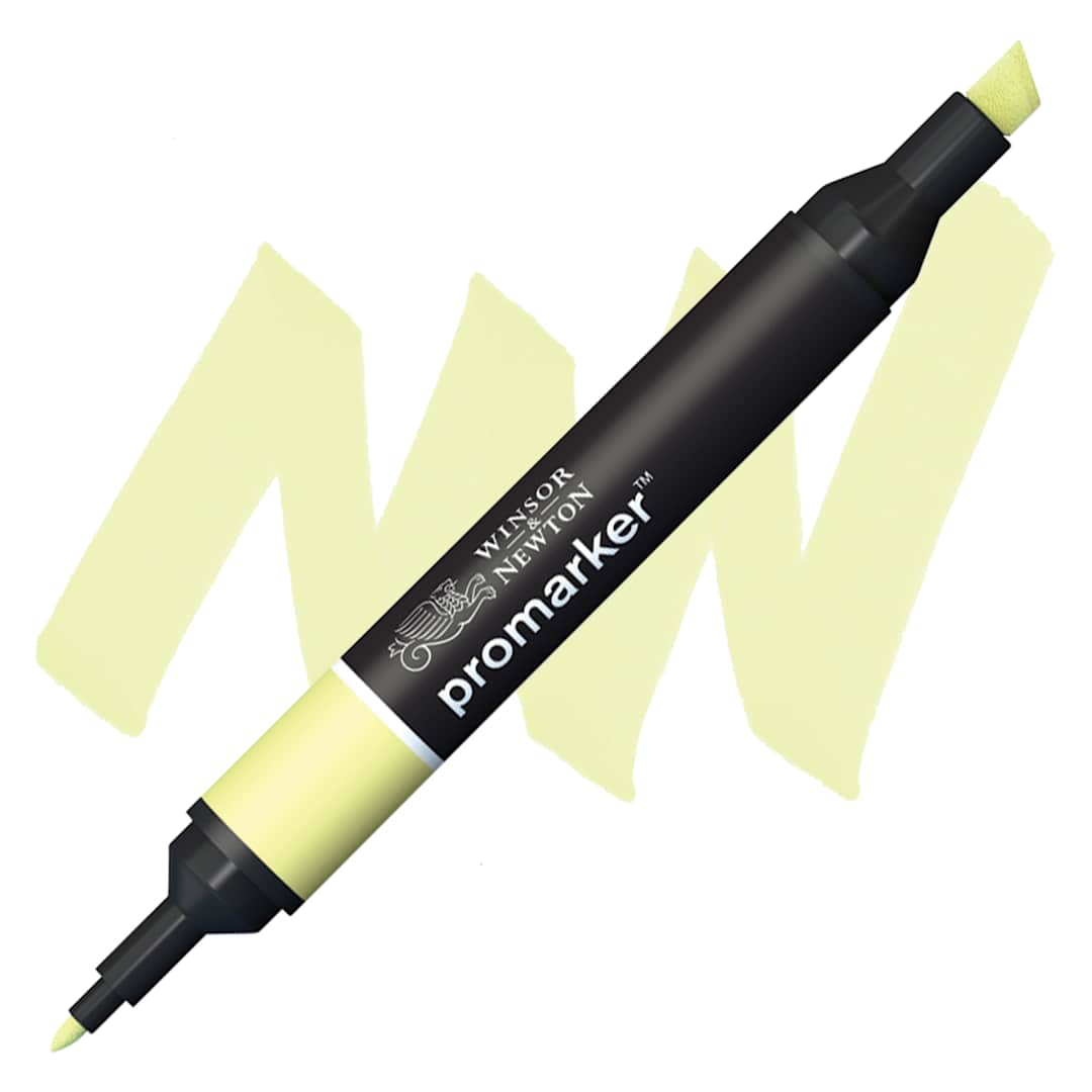 Open in modal - Winsor & Newton Promarker - Lime Zest marker and swatch