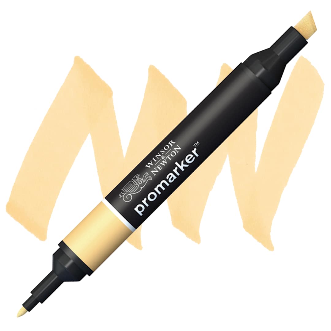 Open in modal - Winsor & Newton Promarker - Pastel Yellow marker and swatch