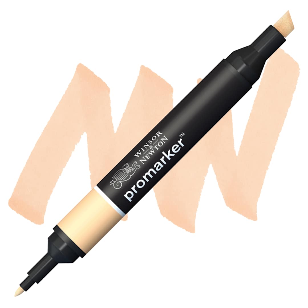 Open in modal - Winsor & Newton Promarker - Saffron marker and swatch