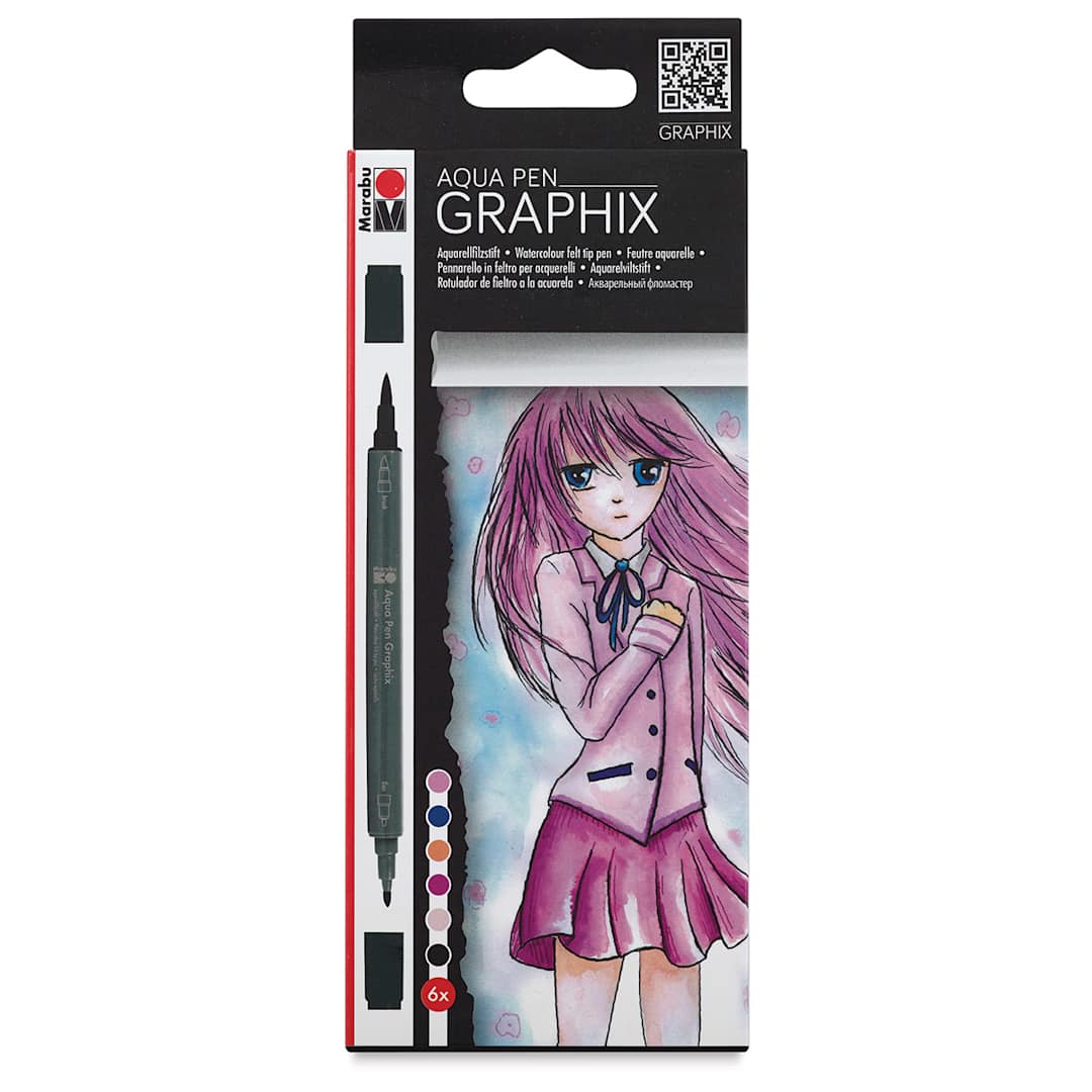 Open in modal - 
Ma Ke Manga, Set of 6  Outside of Package