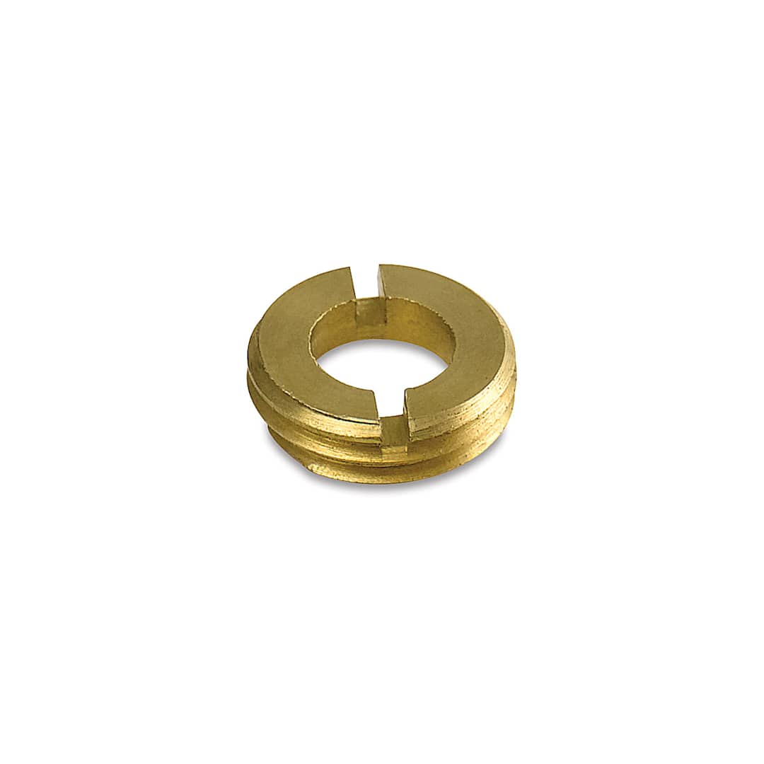 Open in modal - Paasche Model H Airbrush - Closeup of Packing Nut shown
