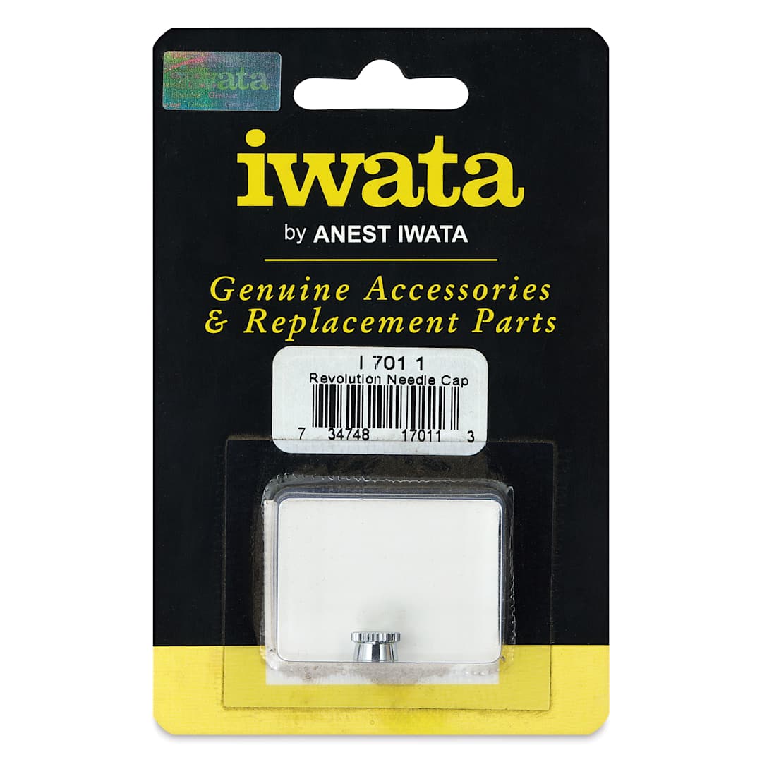 Open in modal - Iwata Revolution Series Nozzle Needle Cap - front of packaging