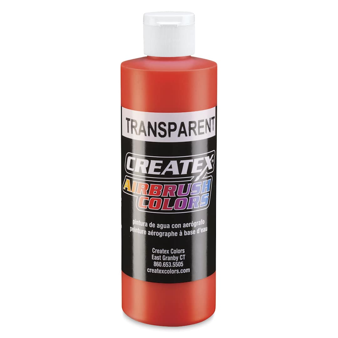Open in modal - Createx Airbrush Color - 8 oz, Transparent Sunset Red